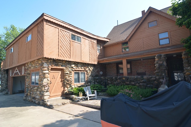 exterior space with a patio