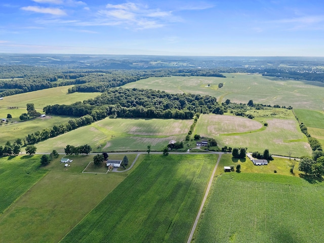12943 Cooksey Rd, Utica, OH 43080 - overview of rural landscape featuring a pastoral area and large plots for crops