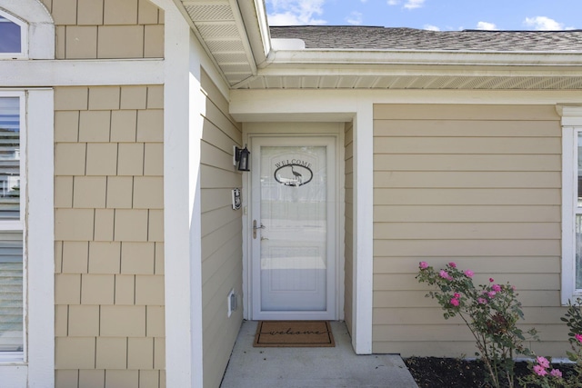 view of property entrance