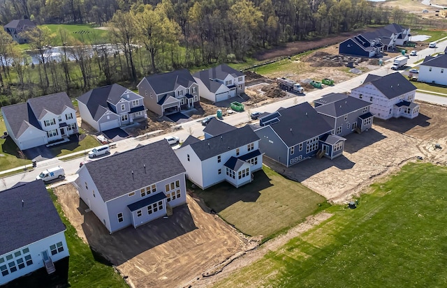 9931 Glenfield Ct Lot 37, Plain City, OH 43064 - bird's eye view with a residential view