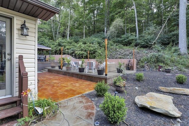 view of patio / terrace