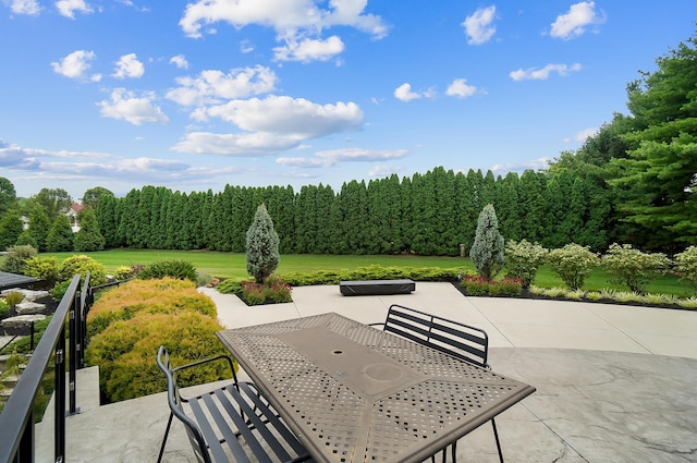 view of patio