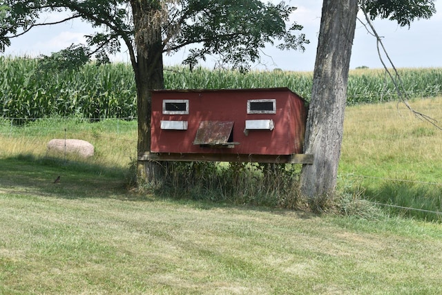 view of outdoor structure