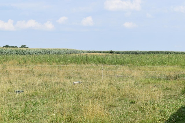 view of landscape with a rural view