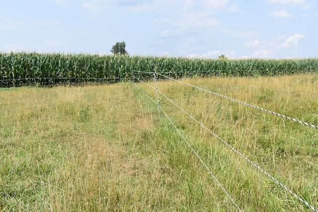 view of nature featuring a rural view