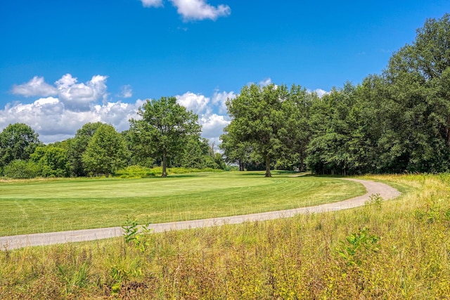 7265 Bromfield Dr, Canal Winchester, OH 43110 - view of community featuring a yard and view of golf course
