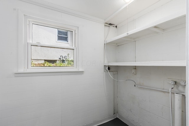 view of laundry room