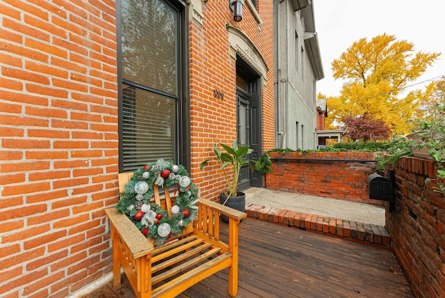 view of deck