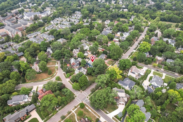 bird's eye view