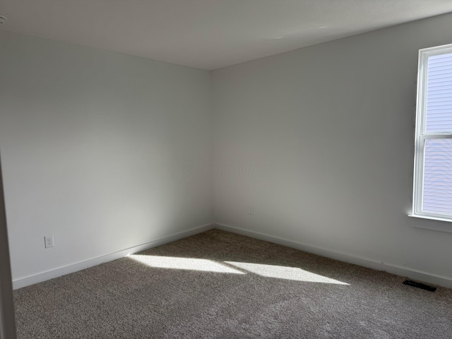 empty room featuring carpet