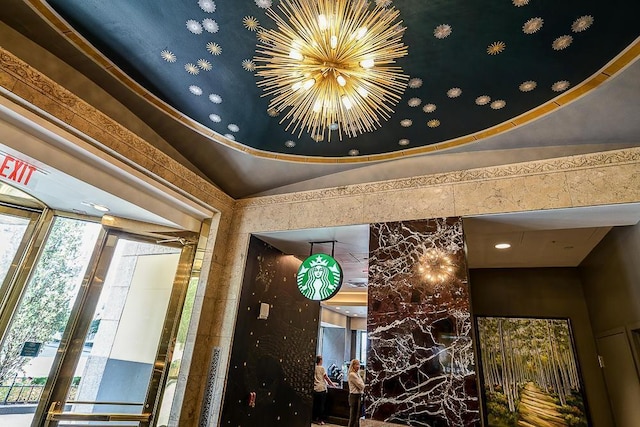 50 W Broad St Unit 2905, Columbus, OH 43215 - detailed view of a chandelier