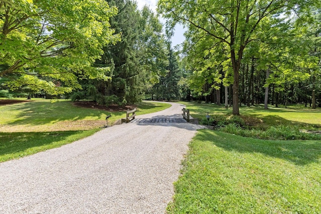 view of road