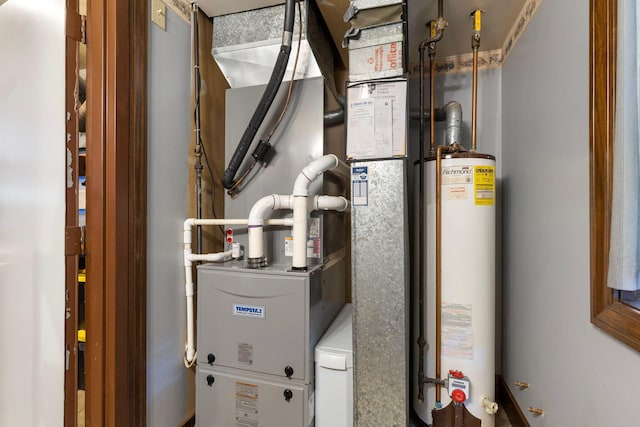 utilities with gas water heater