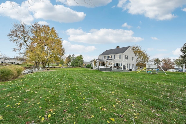 view of yard