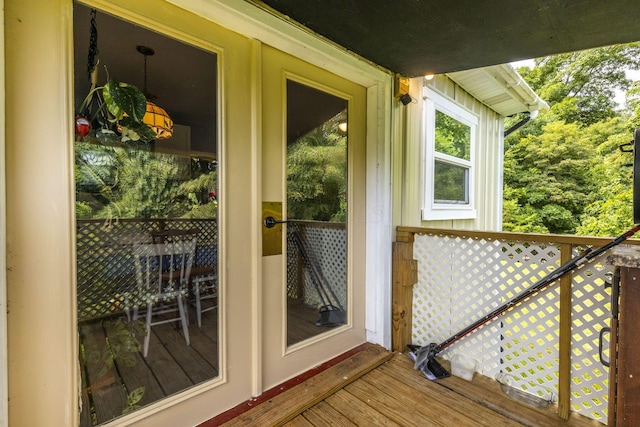 13207 Clapper Hollow Rd, Rockbridge, OH 43149 - view of wooden deck