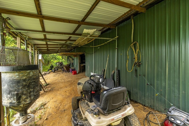 13207 Clapper Hollow Rd, Rockbridge, OH 43149 - view of patio with an outbuilding and an exterior structure