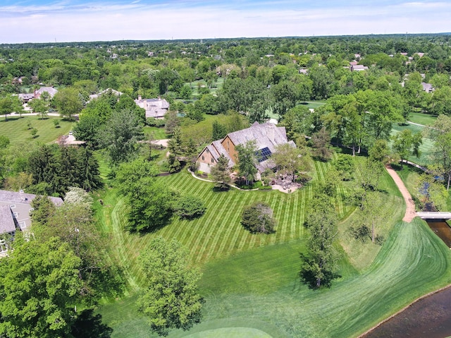 aerial view