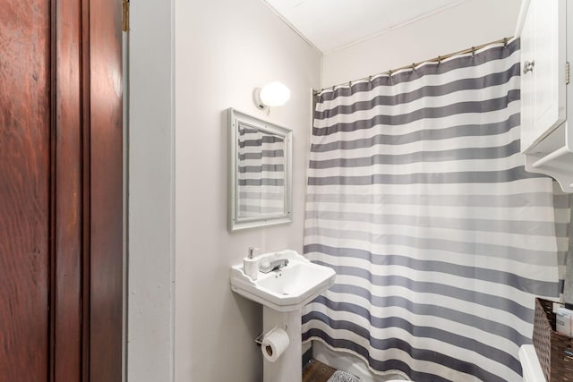 bathroom featuring sink