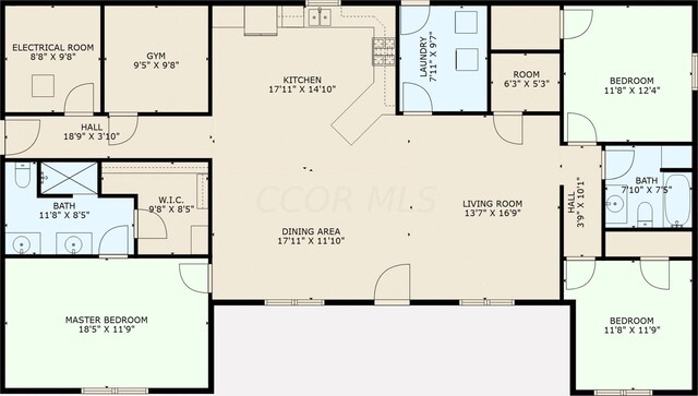 view of layout