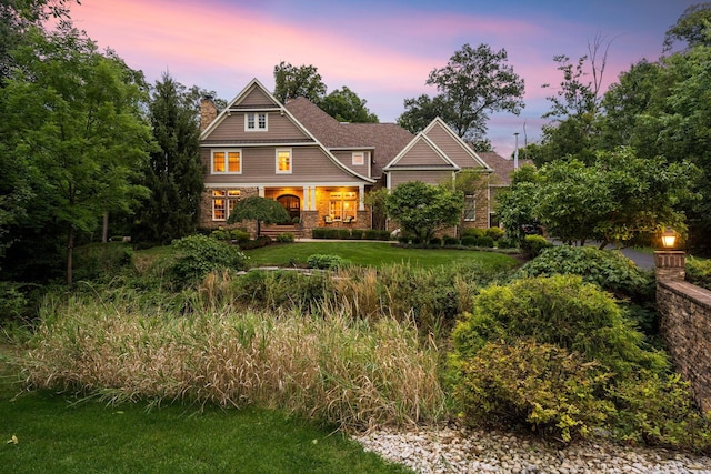 view of craftsman-style home