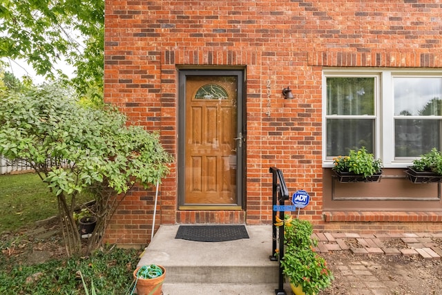 view of entrance to property