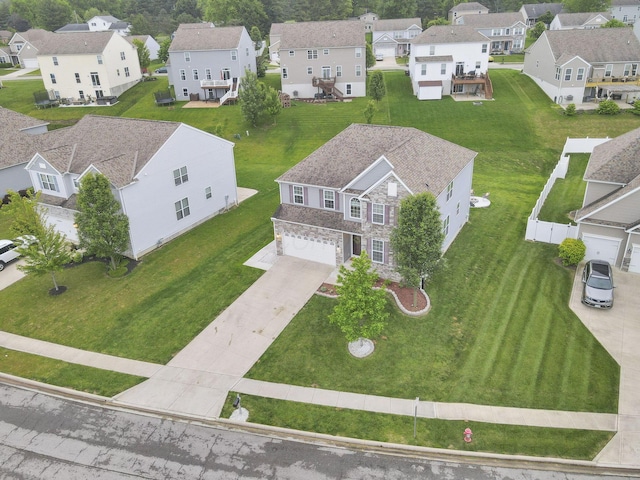 667 Green Forest Pl, Lithopolis, OH 43136 - aerial view of residential area