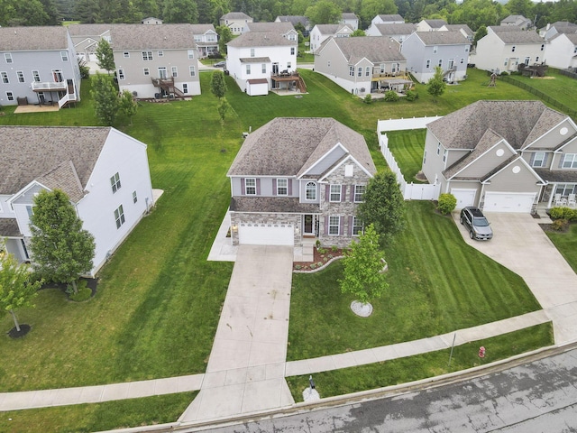 667 Green Forest Pl, Lithopolis, OH 43136 - aerial view of residential area