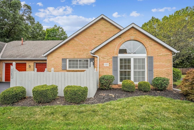 view of home's exterior featuring a yard