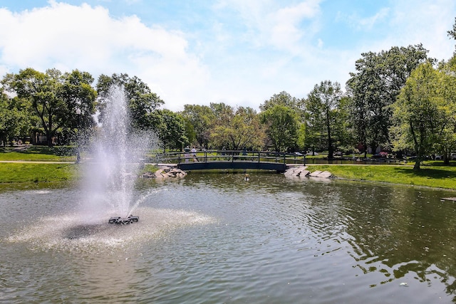 property view of water