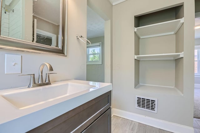 75 N Huron Ave, Columbus, OH 43204 - bathroom featuring vanity and a shower