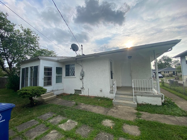 view of back of house