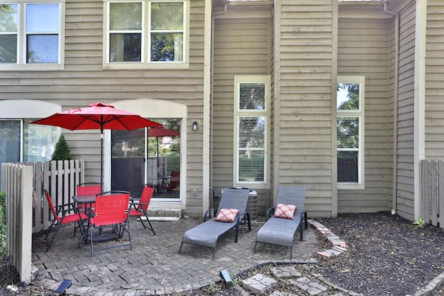 view of patio