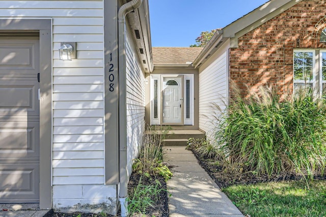 view of property entrance