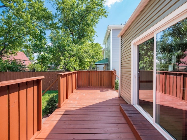 view of deck