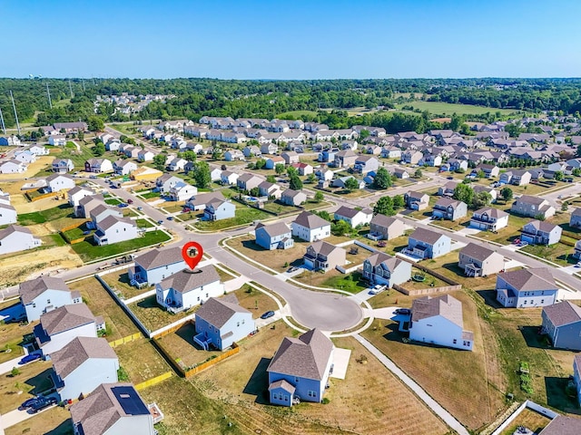 drone / aerial view