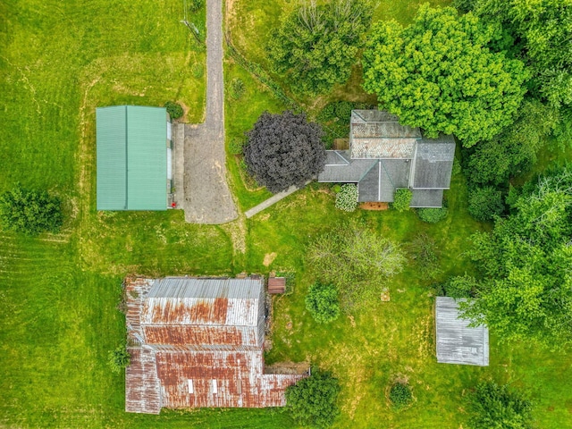 drone / aerial view