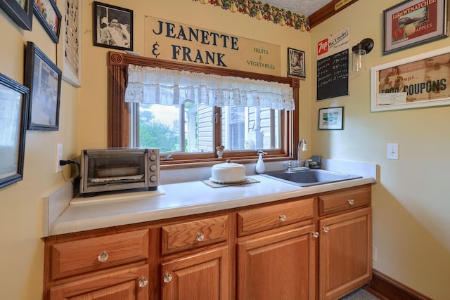 kitchen featuring sink