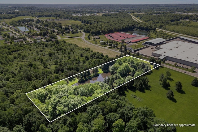 1980 Walker Lake Rd, Ontario, OH 44906 - drone / aerial view with a water view