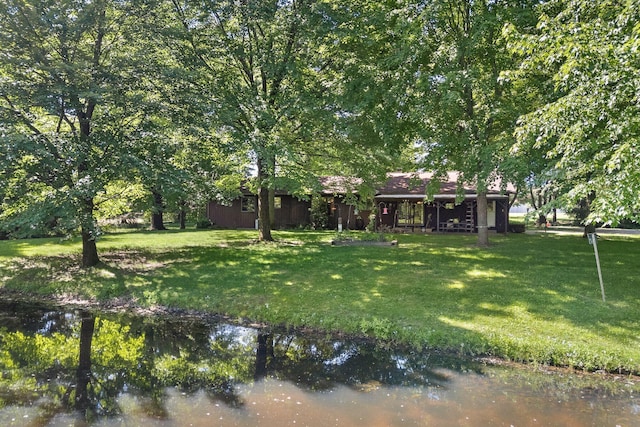 1980 Walker Lake Rd, Ontario, OH 44906 - view of yard featuring a water view