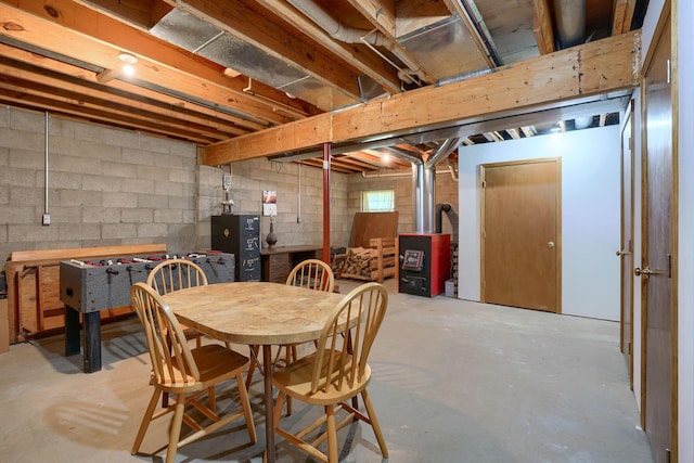 view of dining room