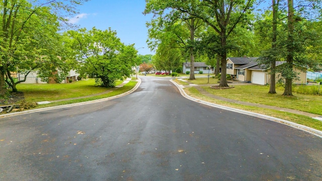 view of road