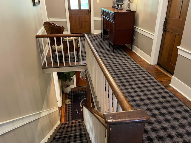 view of foyer entrance