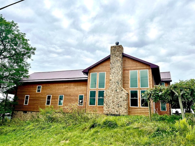 view of rear view of house