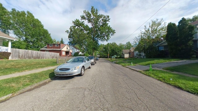 view of street