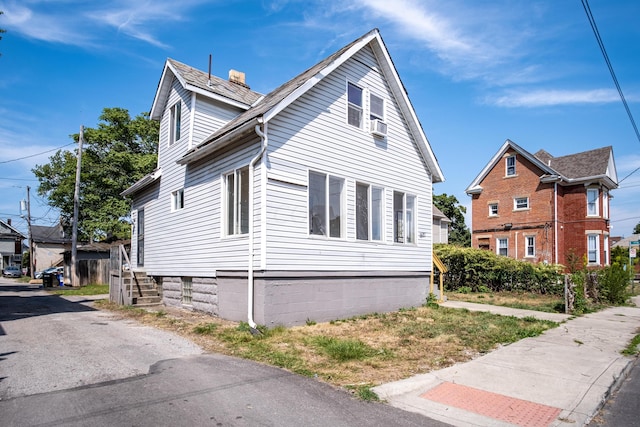 view of property exterior