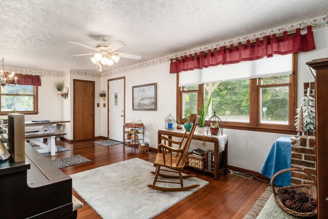 5595 Lancaster Rd, Hebron, OH 43025 - sitting room with a healthy amount of sunlight and dark wood-type flooring