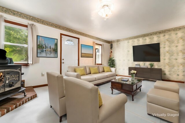5595 Lancaster Rd, Hebron, OH 43025 - view of living room