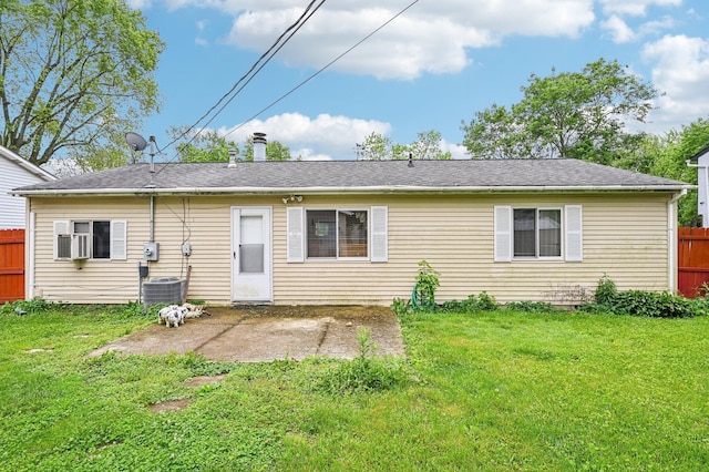 5010 Chipman Dr, Columbus, OH 43232 - rear view of property with a patio area and central air condition unit