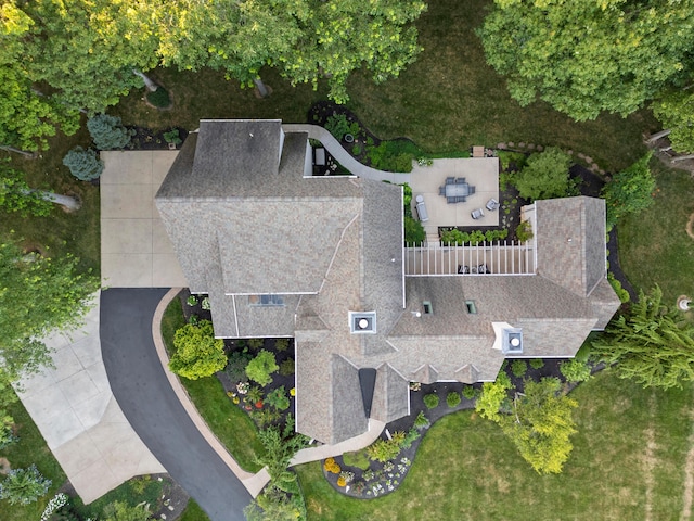aerial view