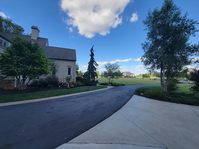 view of road